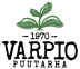Varpio puutarha vihreä logo
